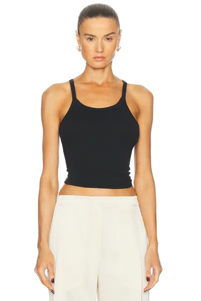 Éterne Rib Tank Top In Black