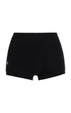 Éterne Ribbed Cashmere Bloomer Shorts