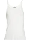 Éterne Rib Tank Top In White