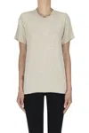 Éterne Ribbed T-shirt In Gray