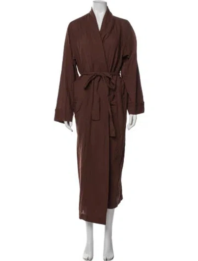 Pre-owned Éterne Robe In Brown