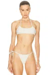 Éterne Rosie Bikini Top In White