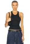 Éterne Ryder Cashmere Tank Top In Black