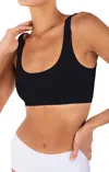 Éterne Scoop Neck Bra In Black In Black
