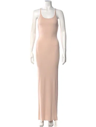 Pre-owned Éterne Scoop Neck Long Dress W/ Tags In Pink