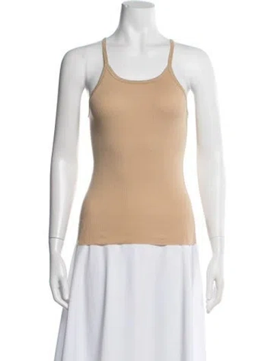 Pre-owned Éterne Scoop Neck Sleeveless Top W/ Tags In Neutral