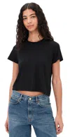 Éterne Eterne Short-sleeved Boxy T-shirt In Black