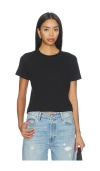 Éterne Eterne Short-sleeved Boxy T-shirt In Black