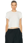 Éterne Short Sleeve Boxy Tee In White