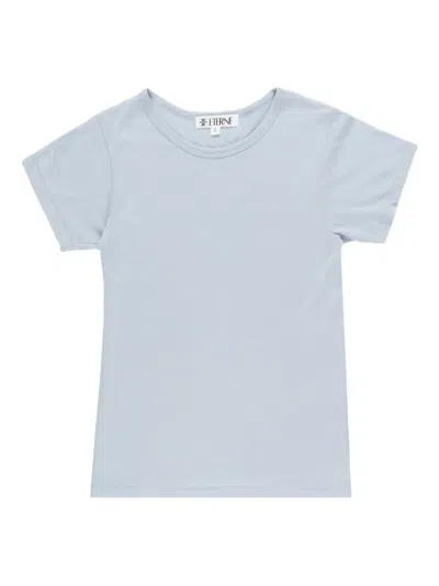Éterne Short-sleeve Crew-neck T-shirt In Blue