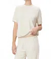 Éterne Short Sleeve Raglan Sweatshirt In Bone In Multi