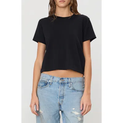 Éterne Eterne Short-sleeved Boxy T-shirt In Black
