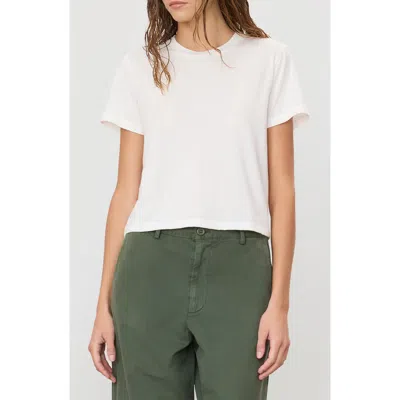 Éterne Eterne Short-sleeved Boxy T-shirt In Ivory