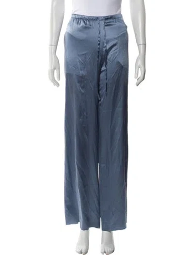 Pre-owned Éterne Silk Pajamas W/ Tags In Blue