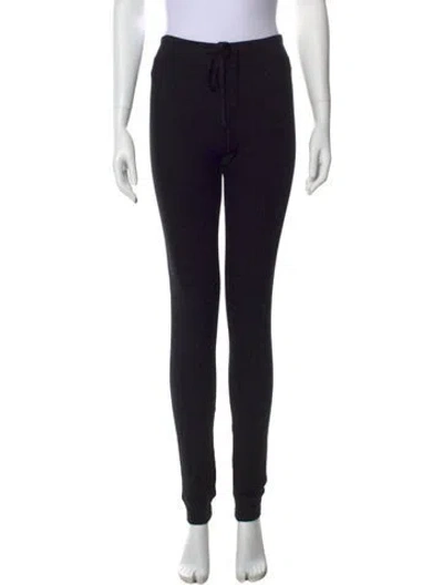 Pre-owned Éterne Skinny Leg Pants In Black