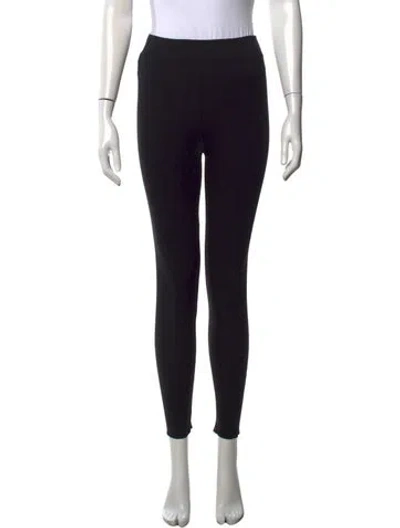 Pre-owned Éterne Skinny Leg Pants In Black