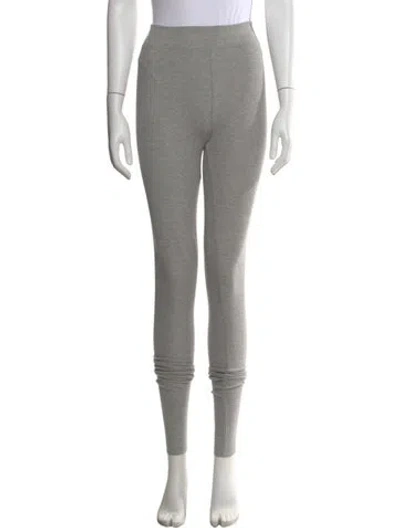 Pre-owned Éterne Skinny Leg Pants In Gray