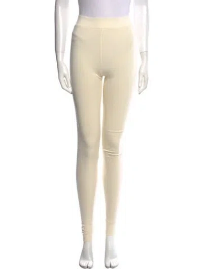 Pre-owned Éterne Skinny Leg Pants In Neutral