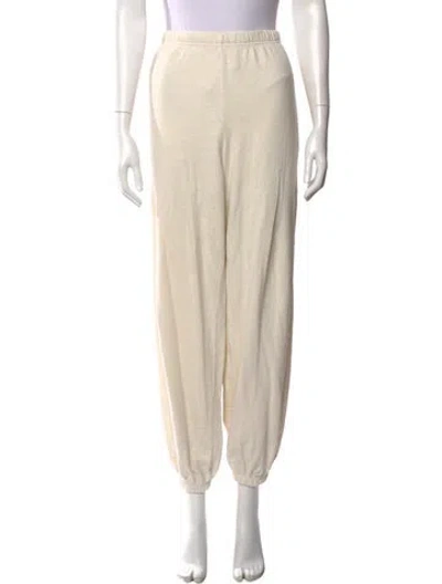 Pre-owned Éterne Skinny Leg Pants In Neutral