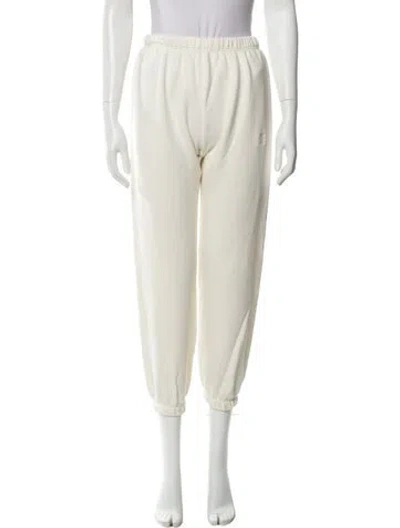 Pre-owned Éterne Skinny Leg Pants In Neutral