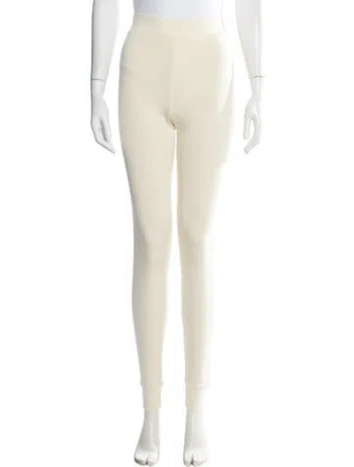 Pre-owned Éterne Skinny Leg Pants In Neutral
