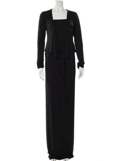 Pre-owned Éterne Skirt Set In Black