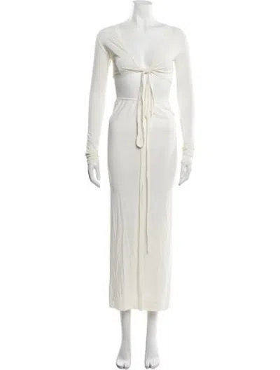 Pre-owned Éterne Skirt Set In Neutrals
