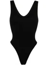 Éterne Sleeveless Bodysuit In Black