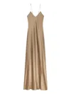 Éterne Slip Maxi Dress In Neutral