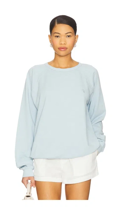 ÉTERNE OVERSIZED LIGHTWEIGHT FRENCH TERRY RAGLAN SWEATSHIRT