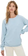 Éterne Sonny Oversized Cotton Sweatshirt In Blue