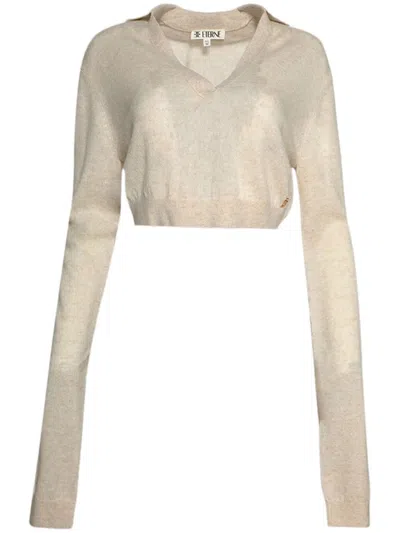 Éterne Stevie Knitted Top In Neutrals