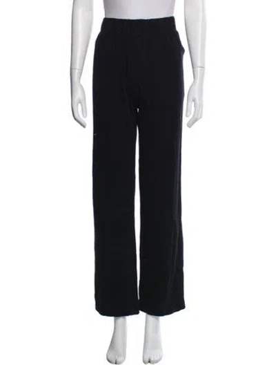 Pre-owned Éterne Straight Leg Pants In Gray