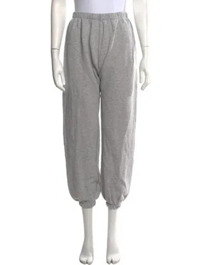 Pre-owned Éterne Straight Leg Pants In Grey
