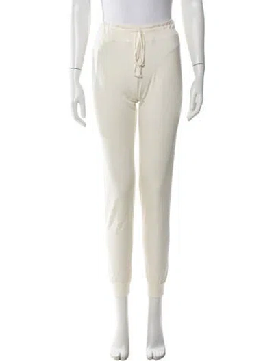 Pre-owned Éterne Straight Leg Pants In Neutral