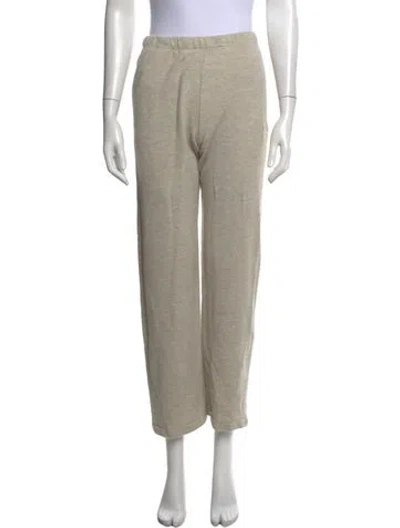 Pre-owned Éterne Straight Leg Pants In Neutrals