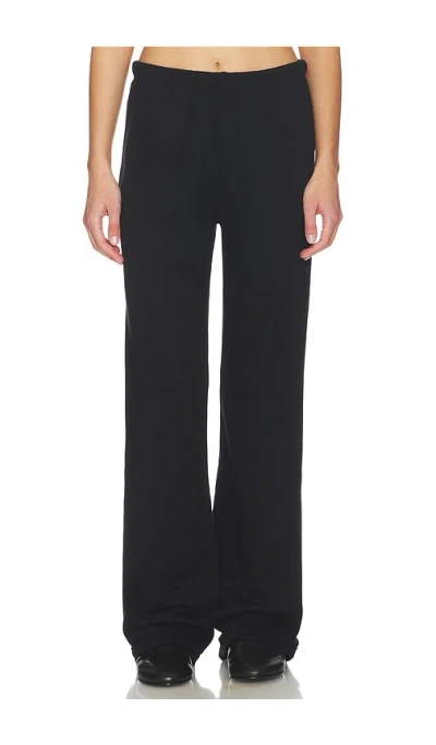 Éterne Straight Leg Sweatpant In Black