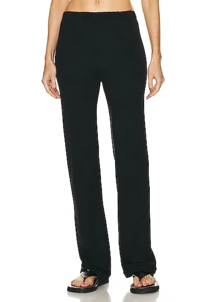 Éterne Straight Leg Sweatpants In Black
