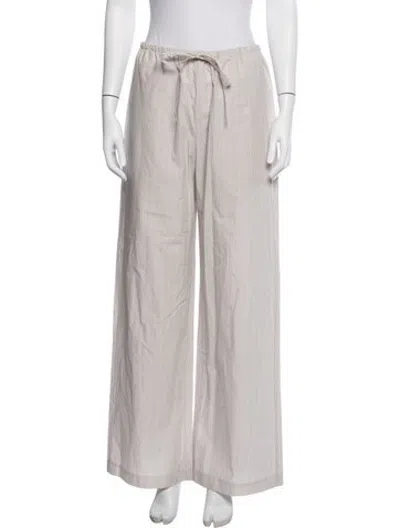 Pre-owned Éterne Striped Pajamas In Grey