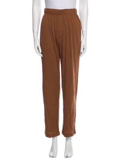 Pre-owned Éterne Sweatpants In Brown