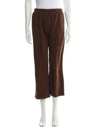 Pre-owned Éterne Sweatpants In Brown