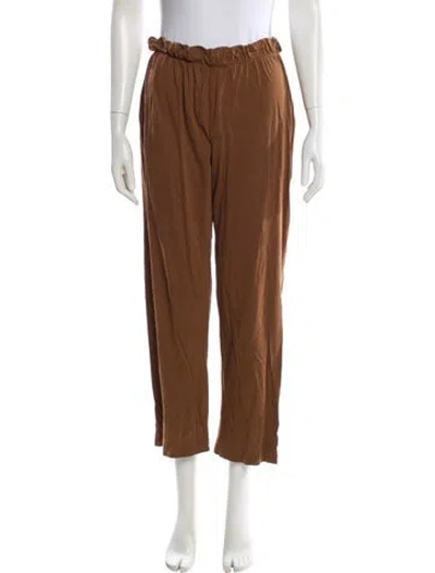 Pre-owned Éterne Sweatpants In Brown