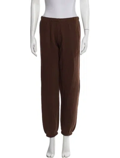 Pre-owned Éterne Sweatpants In Brown