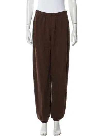 Pre-owned Éterne Sweatpants In Brown