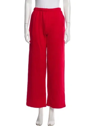 Pre-owned Éterne Sweatpants In Red