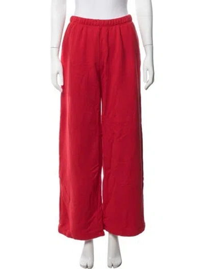 Pre-owned Éterne Sweatpants In Red