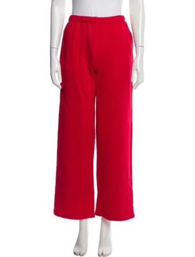Pre-owned Éterne Sweatpants In Red