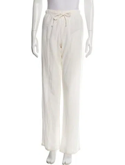 Pre-owned Éterne Sweatpants In White