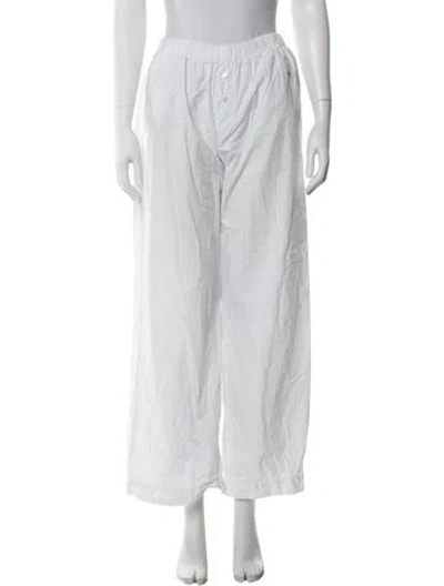 Pre-owned Éterne Sweatpants In White