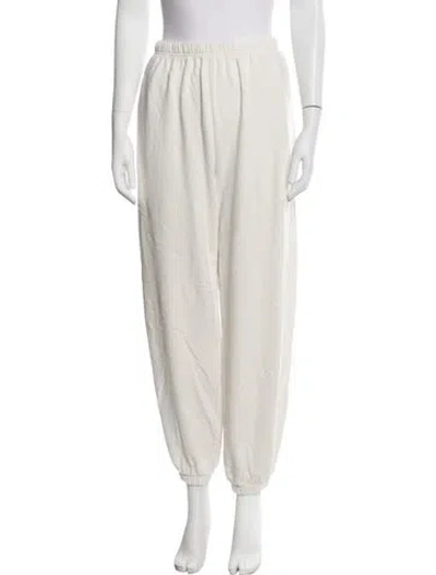 Pre-owned Éterne Sweatpants In White